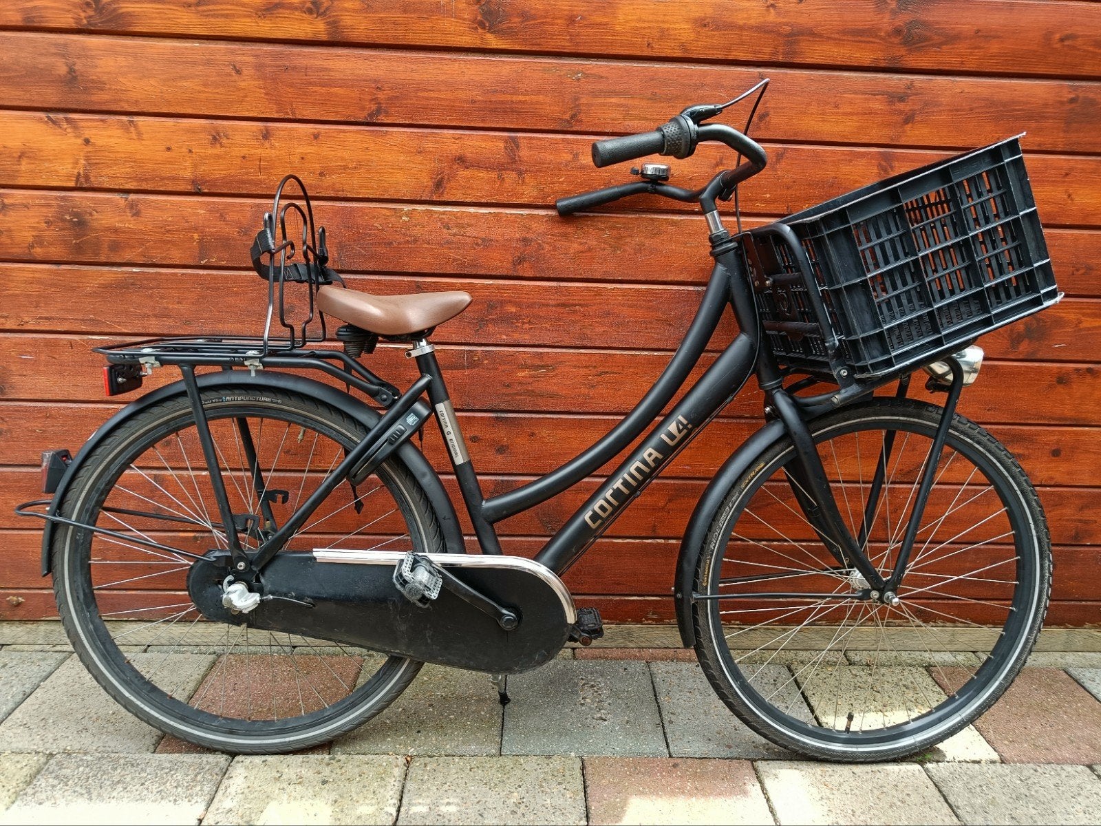 Prachtige Cortina U4 Transporter 26 inch meisjes fiets 3V, Fietsen en Brommers, Terugtraprem, Cortina U4 transportfiets, Versnellingen