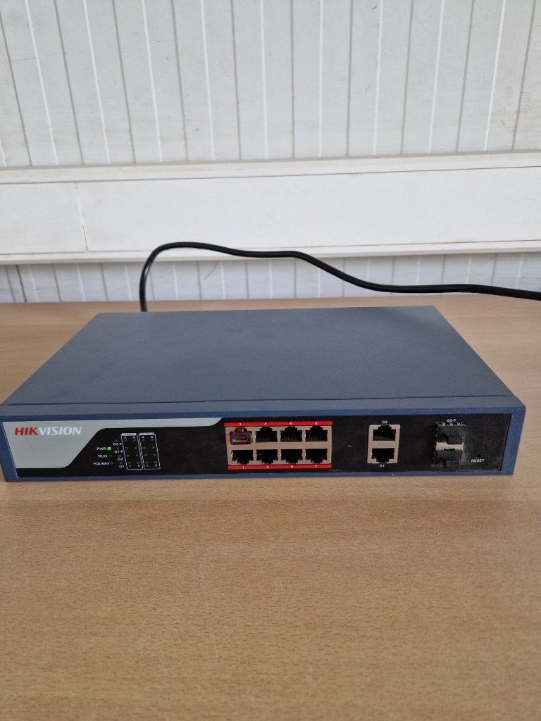 Hikvision Ethernet Switch 8 poorts, Ophalen, Gebruikt