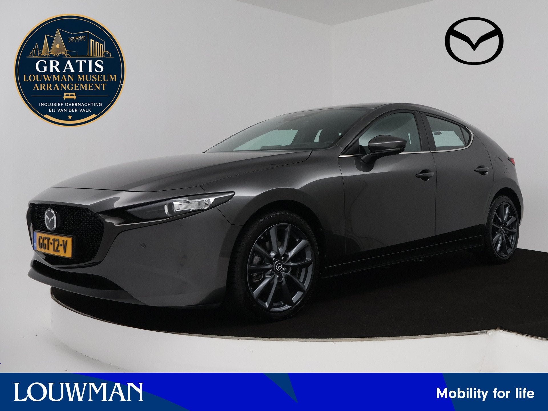 Mazda 3 2.0 e-SkyActiv-X M Hybrid 186 Exclusive-line automaa