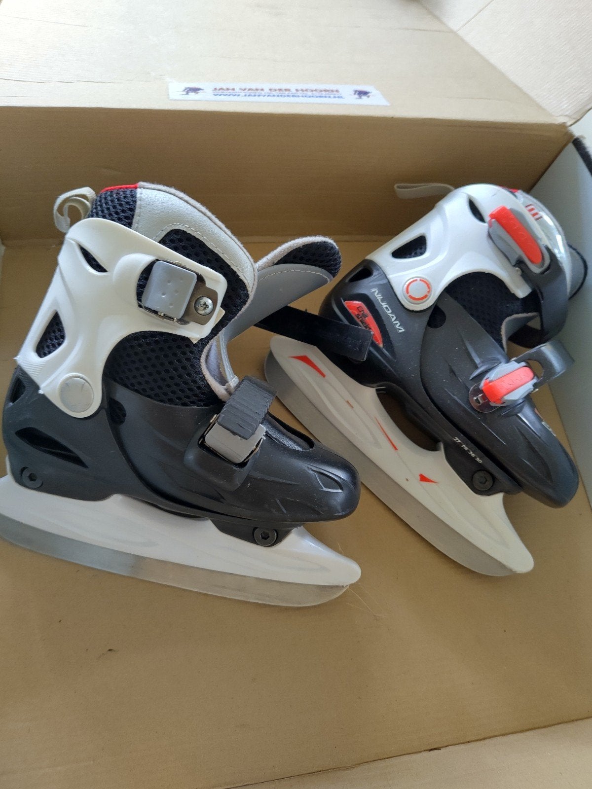 Schaatsen voor kids maat 27 tot 30, Sport en Fitness, Schaatsen, Ophalen, IJshockeyschaatsen, Nijdam