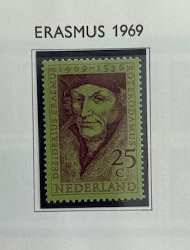1969 Postfris Desiderius Erasmus NVPH 931, Ophalen of Verzenden, Na 1940, Postfris