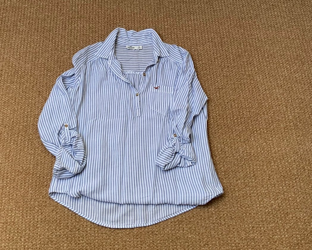 HOLLISTER Blouse dames maat S, Ophalen of Verzenden, Blauw