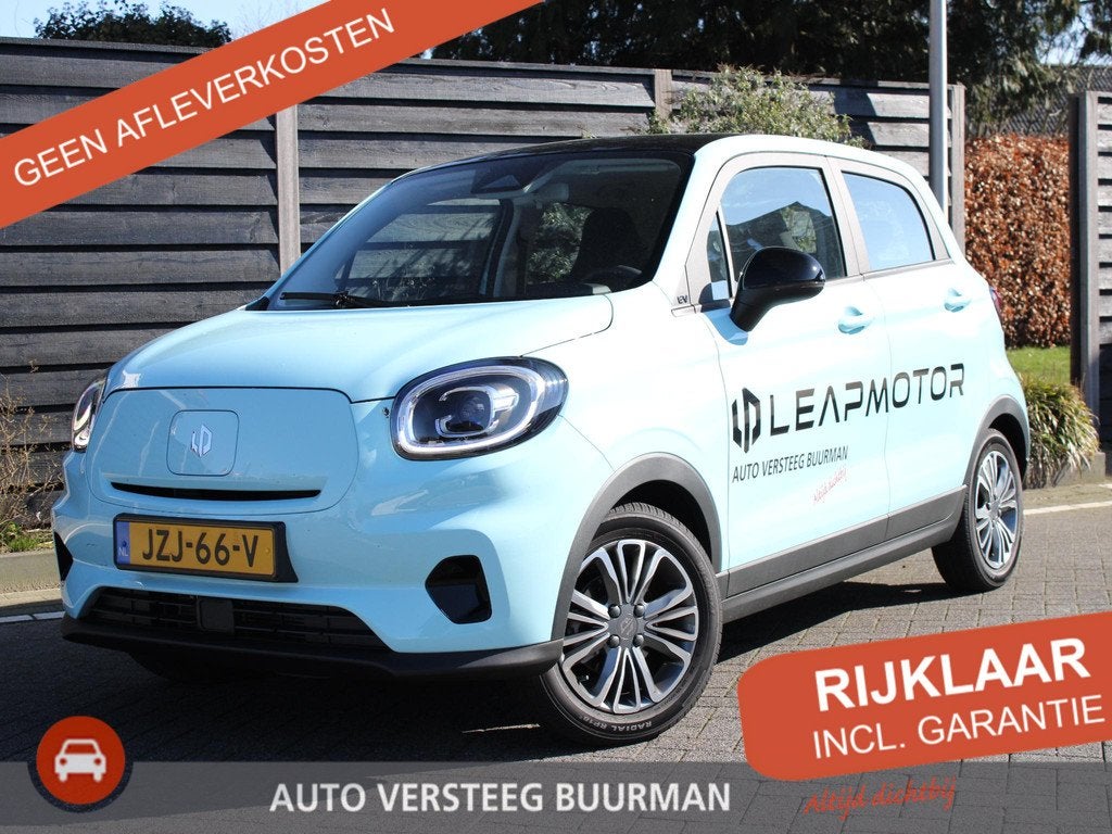 Leapmotor T03 Design 37.3 kWh 95PK Automaat Navigatie, Camer, 12 maanden, Stof, Origineel Nederlands, Elektrisch