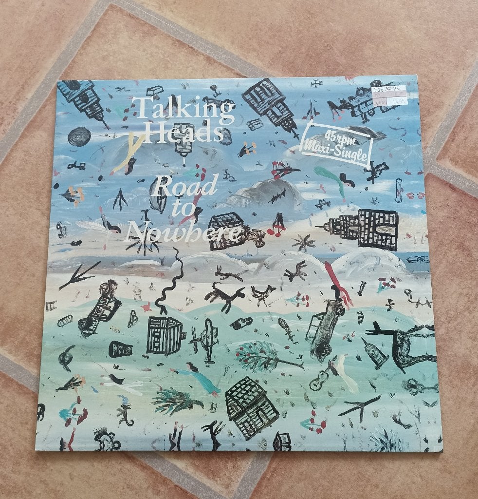 12'' Talking Heads - Road to nowhere, Ophalen of Verzenden, Gebruikt, 12 inch