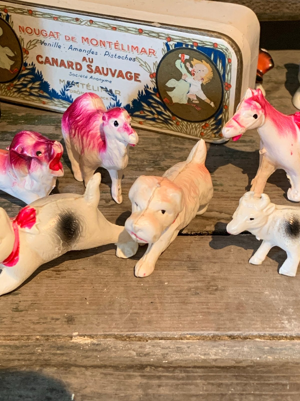 Antieke Celluloid Dierenfiguren - Diverse Soorten, Ophalen of Verzenden