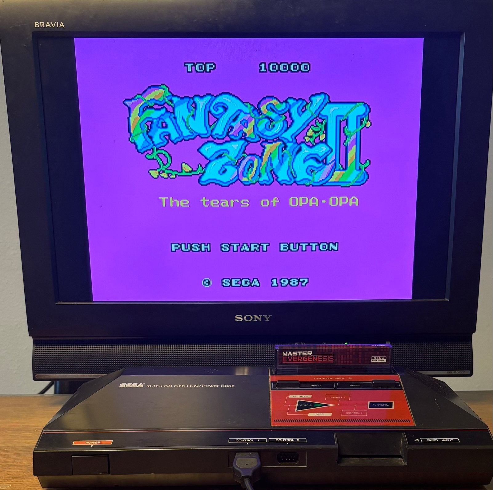 Sega Master System (US NTSC Mod), Ophalen of Verzenden, Zo goed als nieuw, Met 1 controller, Master System