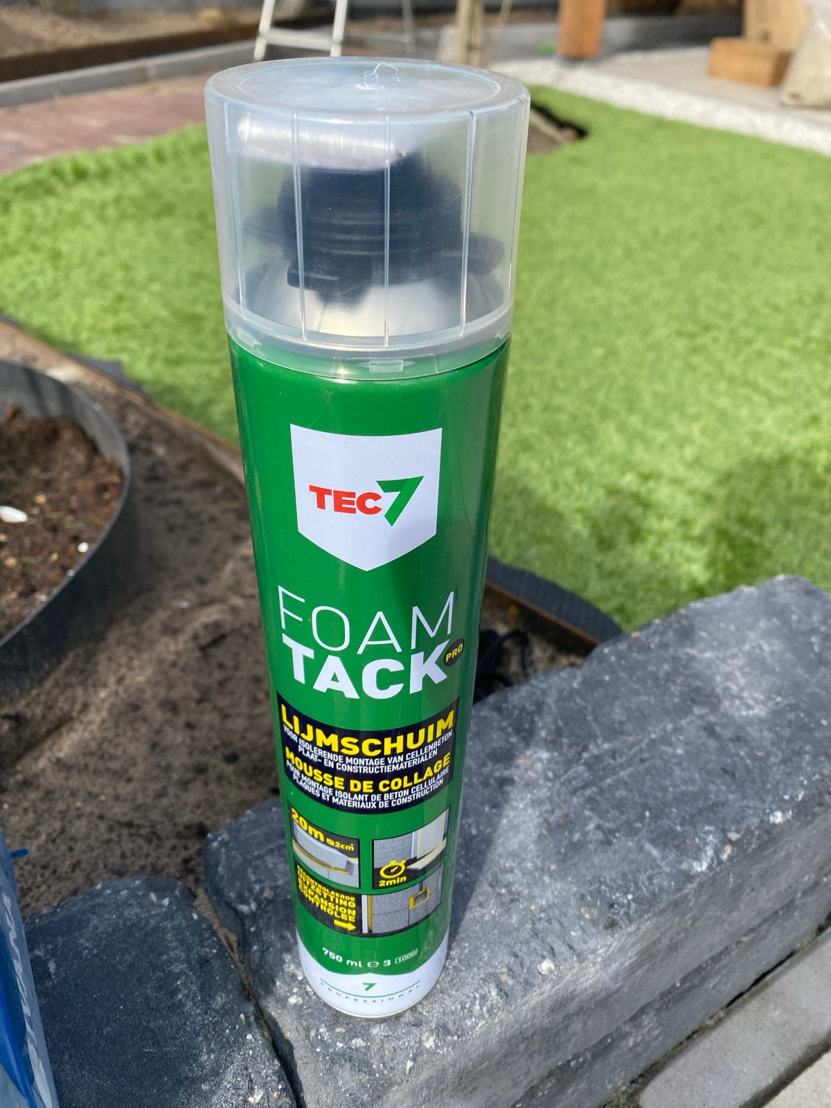 3 bussen steenlijm: 2x TEC 7 Foam Tack Pro, 1x Fixit Classic, Ophalen of Verzenden, Nieuw