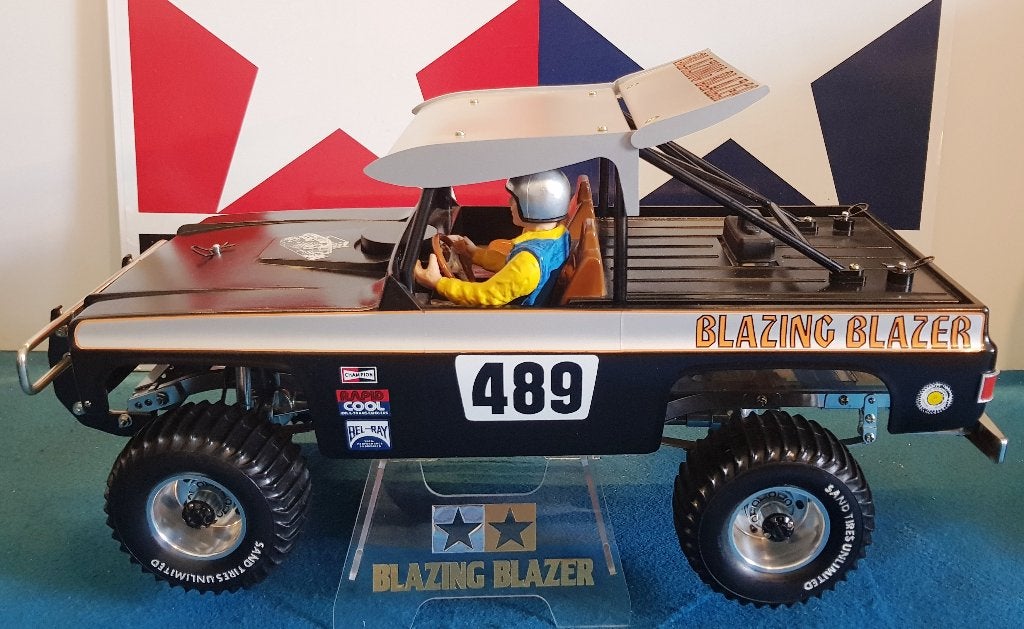 Vintage Tamiya 4x4 Blazing Blazer 3-speed #58029 van 1982, Elektro, Verzenden, Auto offroad, Nieuw