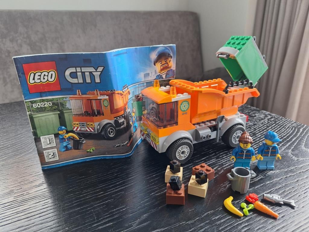 Lego City Vuilniswagen - 60220, Ophalen of Verzenden, Zo goed als nieuw