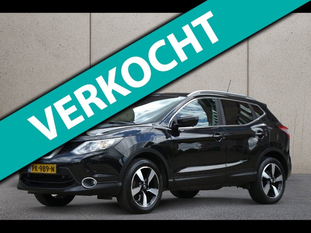 Nissan Qashqai 1.2 N-Connecta | Panoramadak | Trekhaak | 360, Voorwielaandrijving, Stof, Gebruikt, 4 cilinders