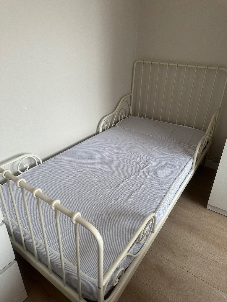 Peuterbed IKEA, Gebruikt, 70 tot 85 cm, 140 tot 160 cm, Ophalen