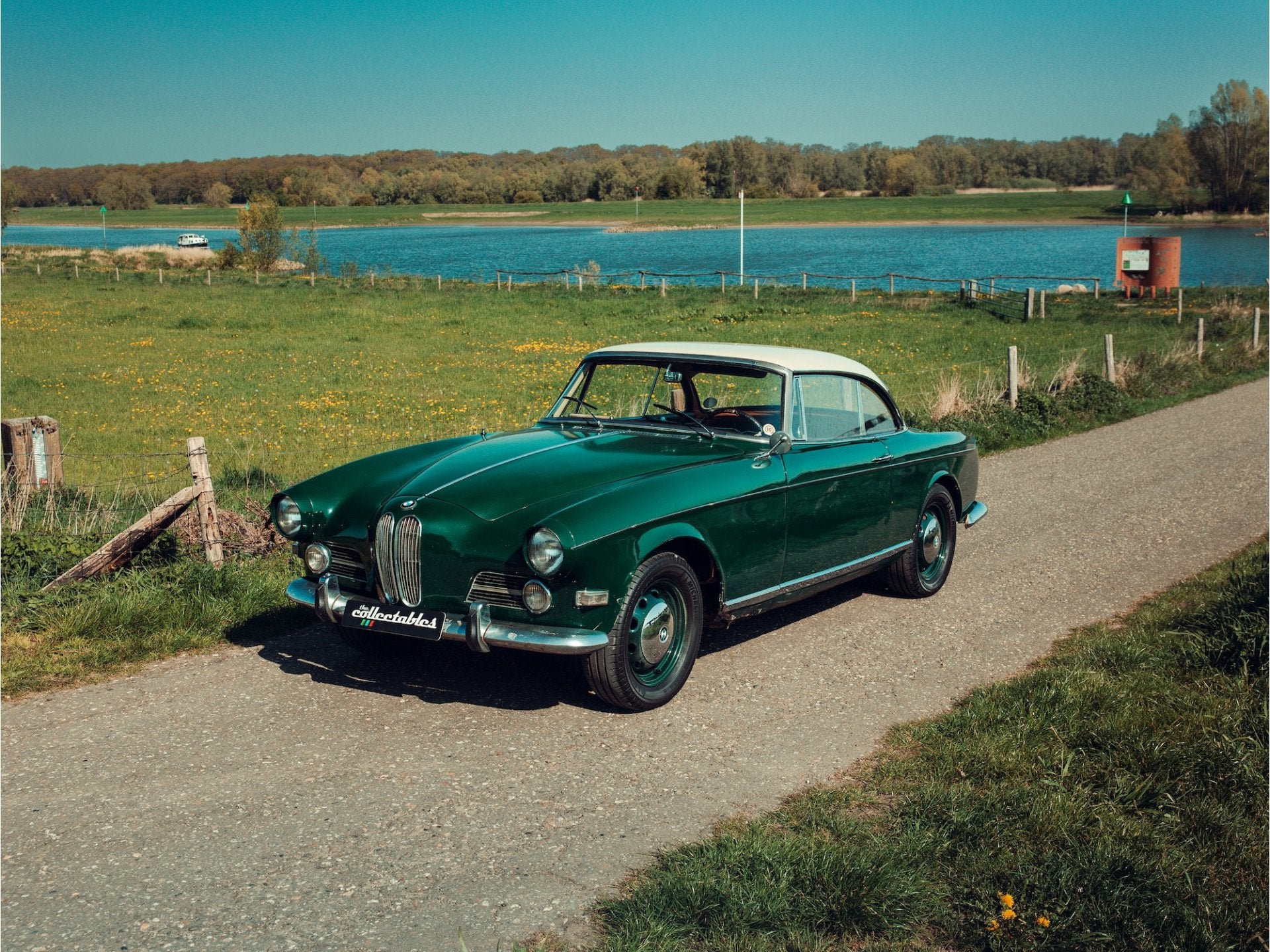 BMW 503 V8 Coupe 1956 Stuurschakeling Zeer originele Belgisc, Auto's, Bedrijf, Handgeschakeld, Radio, BMW