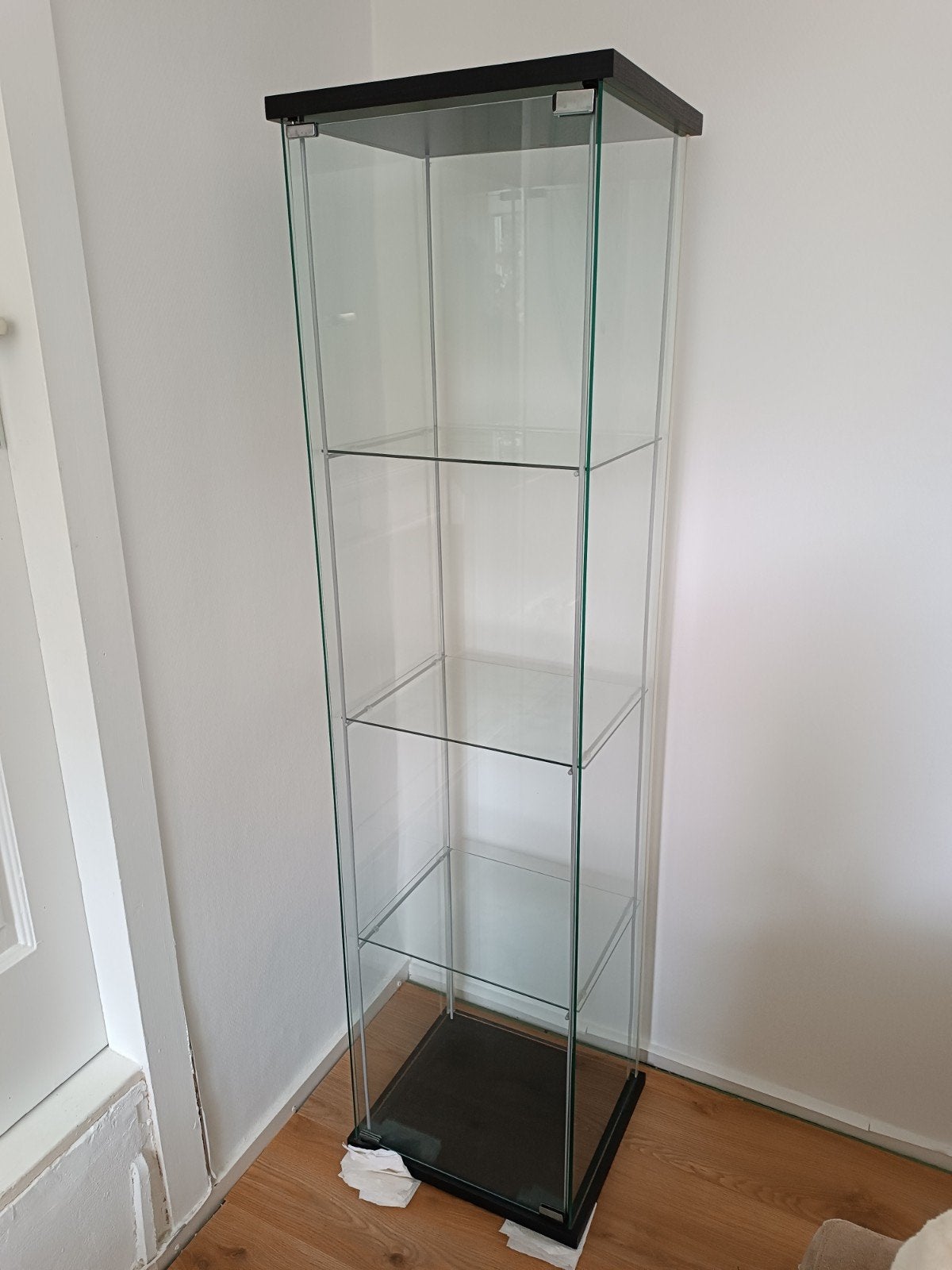 Mooie vitrinekast, Huis en Inrichting, Ophalen, 25 tot 50 cm, Minder dan 50 cm, 150 tot 200 cm