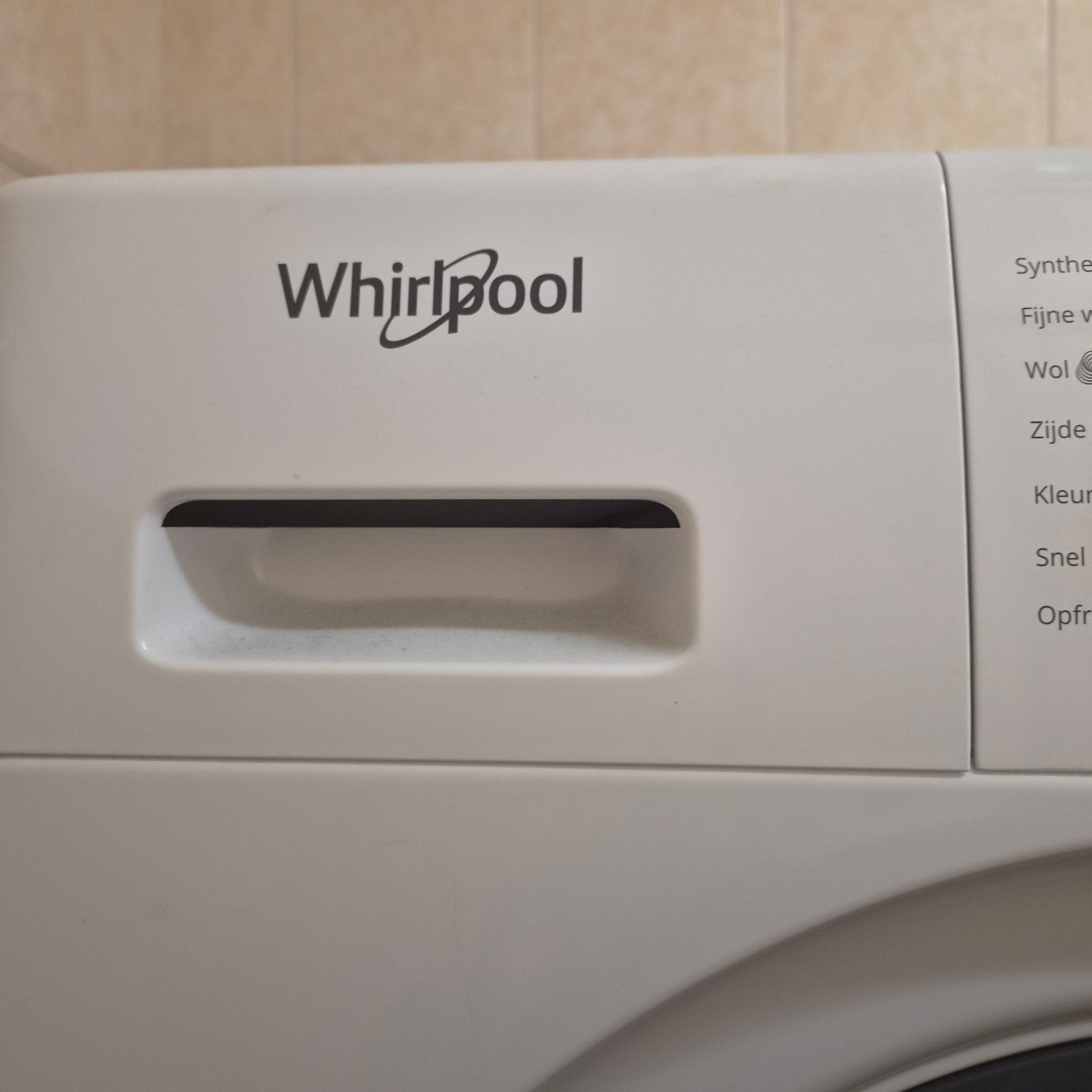 Whirlpool FreshCare+  8 kg wasdroger, Ophalen, 6 tot 8 kg, Gebruikt, Anti-kreukfase