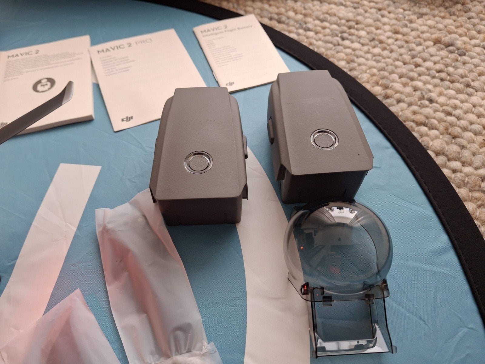 DJI Mavic 2 Pro met 3 accu's en Fly More Combo accessoires, Ophalen of Verzenden
