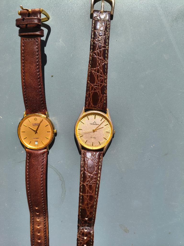 horloge lobor lb8113 m 23 k gold plated, Overige merken, Overige materialen, Met bandje, Polshorloge