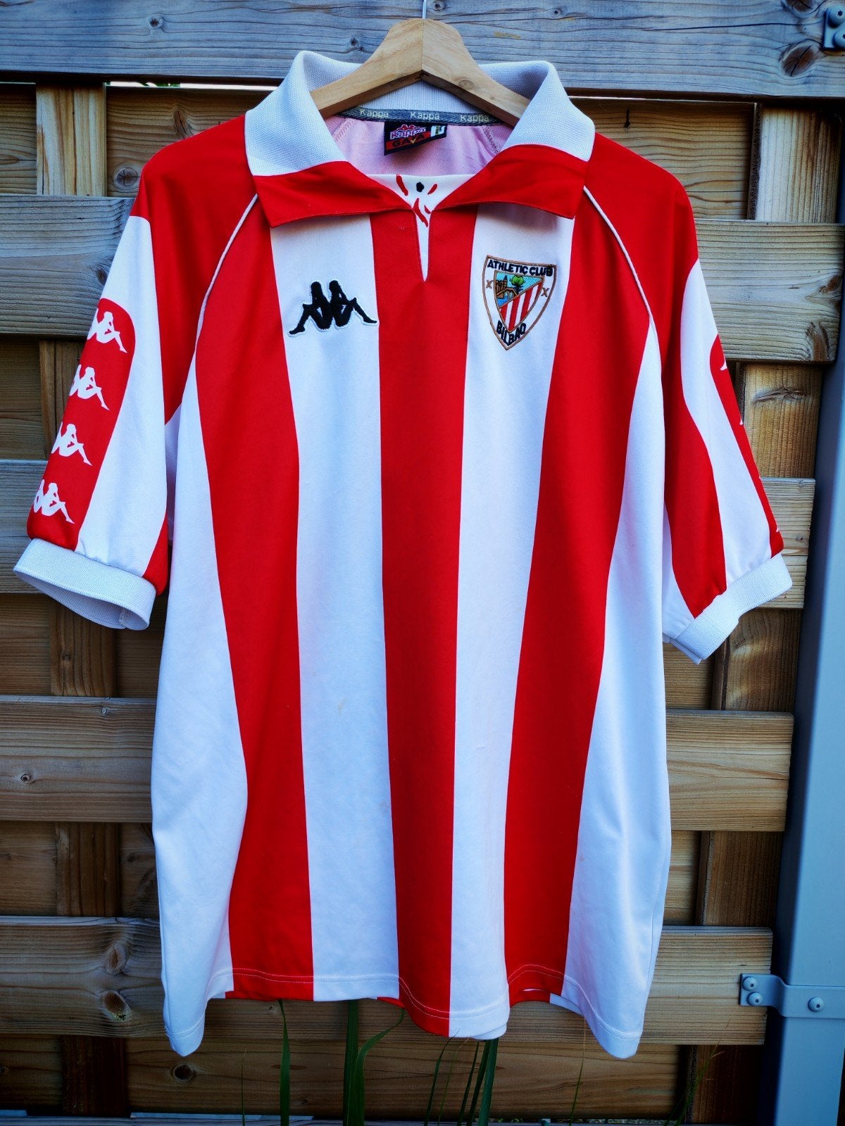 1997 Athletic de Bilbao vintage kappa shirt, Ophalen of Verzenden, Zo goed als nieuw, Buitenlandse clubs, Shirt