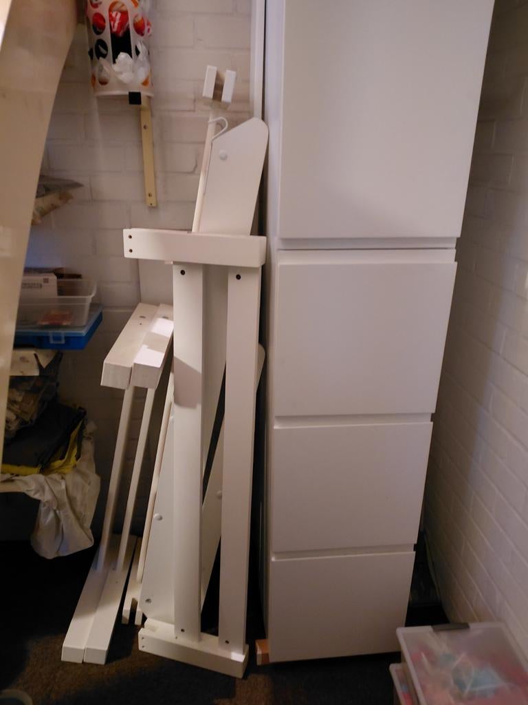 Trap, verhoging  en glijbaan voor bed tivo, Ophalen, Eenpersoons, Hout