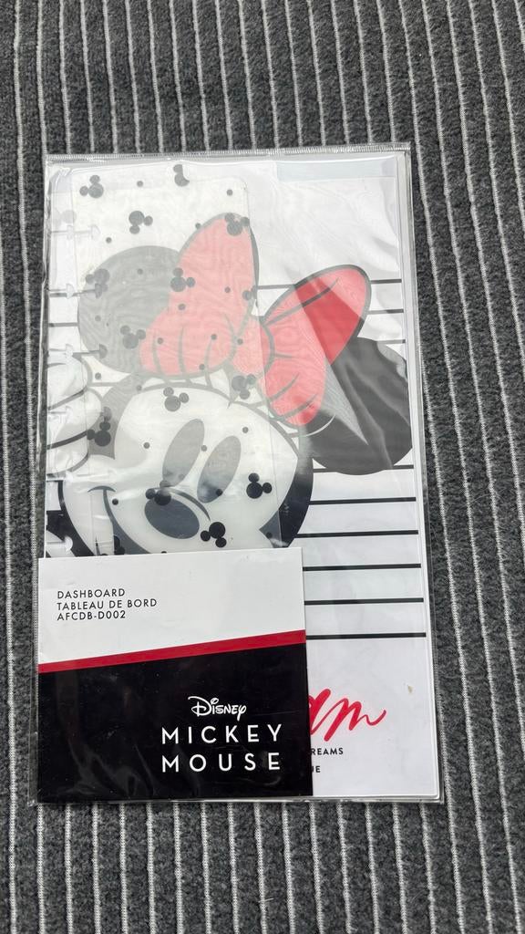 Happy Planner Disney Mickey Mouse Dashboard Nieuw, Ophalen of Verzenden, Mickey Mouse, Nieuw, Papier, Kaart of Schrift