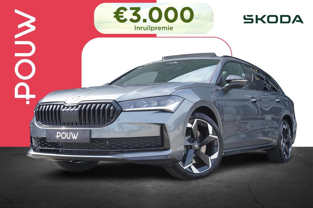 Skoda Superb Combi 1.5 TSI 204pk PHEV Sportline Business | C, Auto's, Skoda, 12 maanden, 1498 cc, Euro 6, 4 cilinders