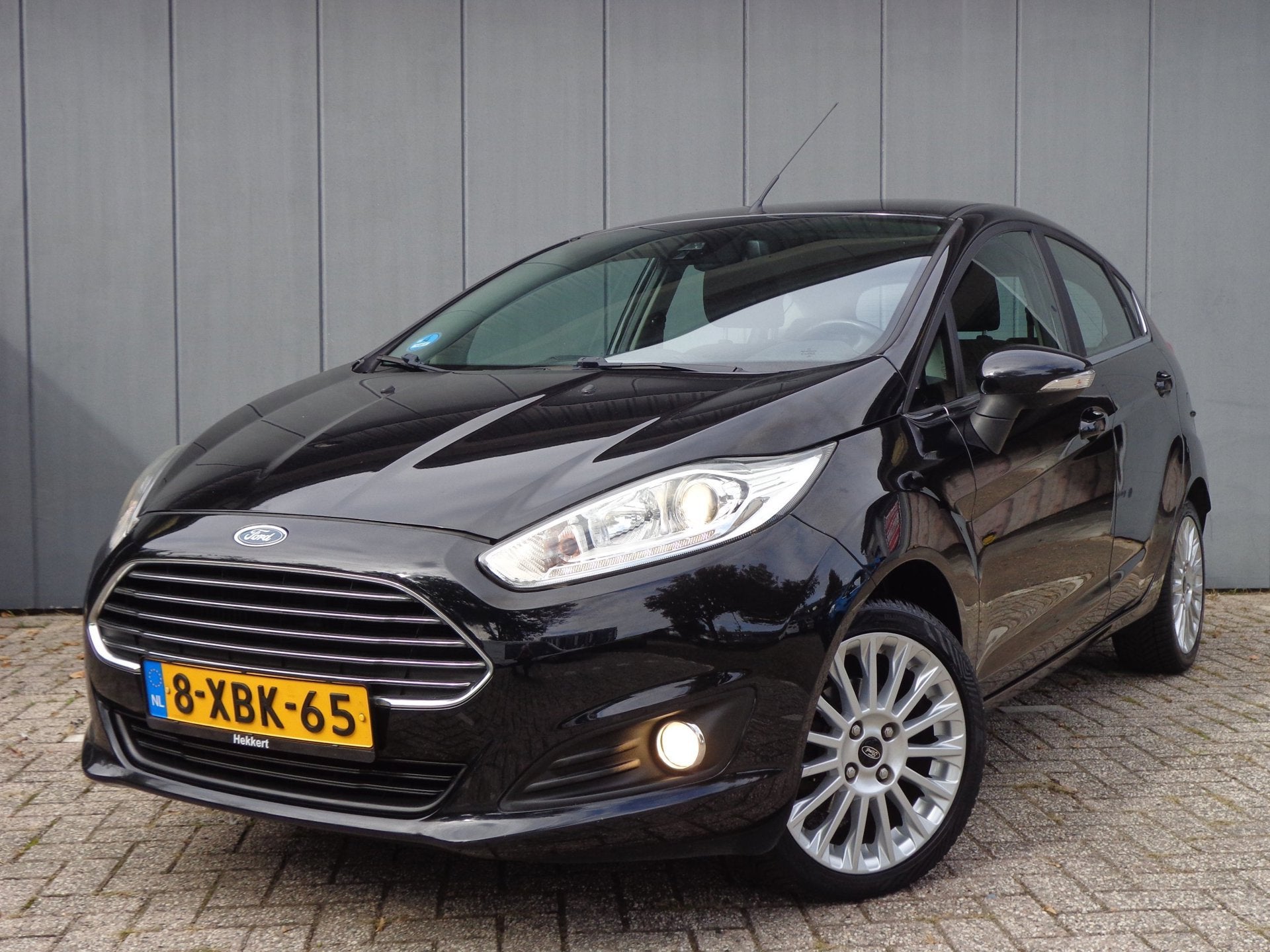 Ford Fiesta 1.0 EcoBoost Titanium Top Staat,1EigDealer Ondrh, Auto's, Voorwielaandrijving, 101 pk, Alcantara, Origineel Nederlands