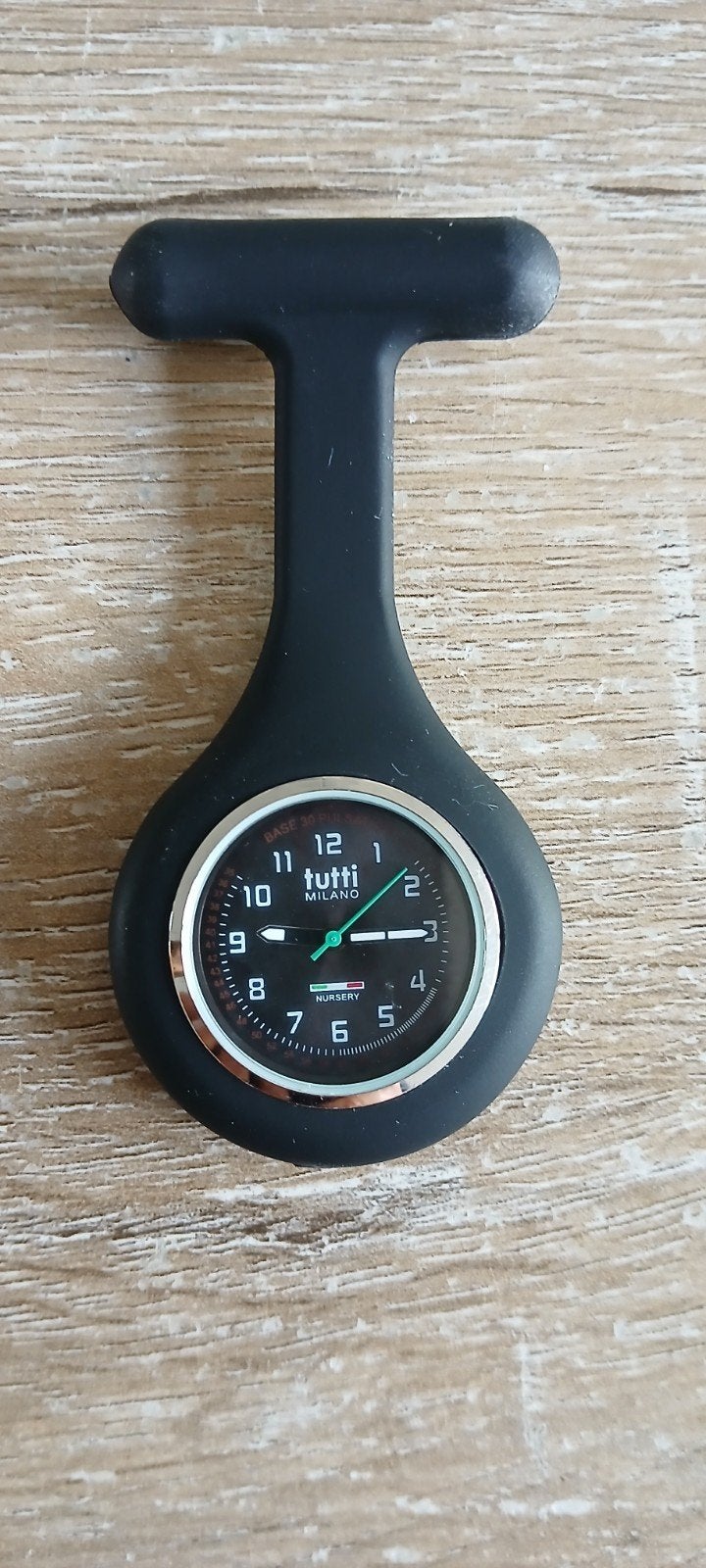 Tutti Milano nursery watch verpleegkundige zakhorloge, Overige merken, Zakhorloge, Staal, Kunststof