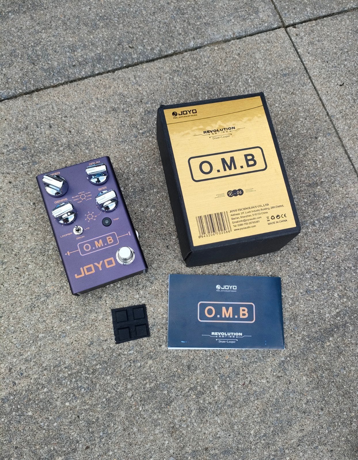 Joyo O.M.B. drum looper pedaal nieuw in doos !, Ophalen of Verzenden, Nieuw