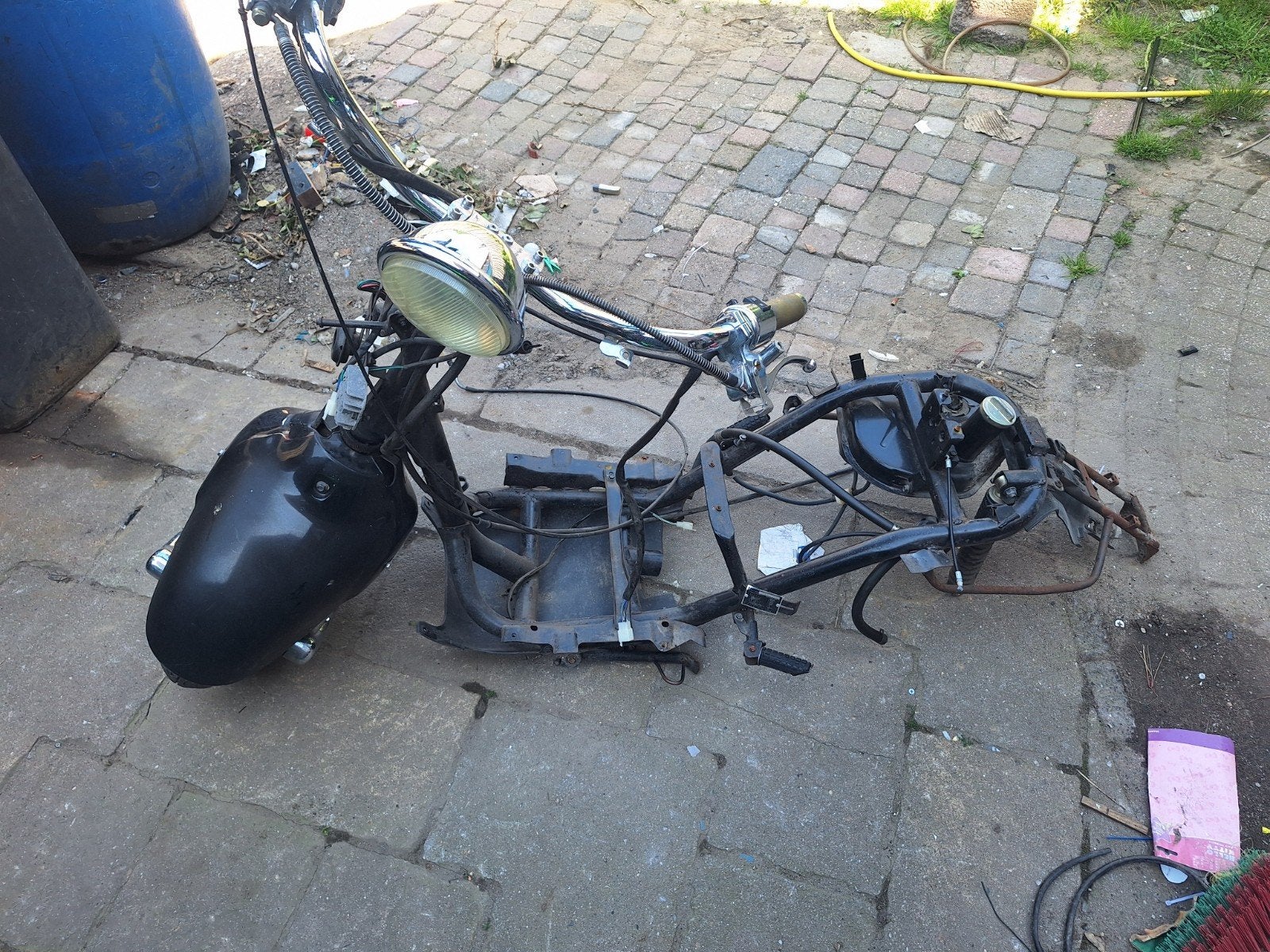 Gratis af te halen: Scooterframe Fosti FT50QT-E met papieren, Ophalen, Gebruikt, Frame, Overige merken