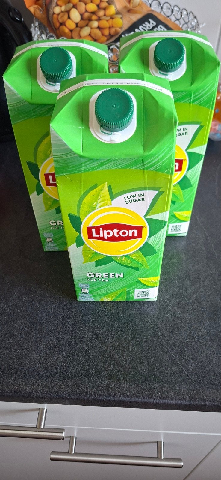 3 pakken ice tea green, Ophalen