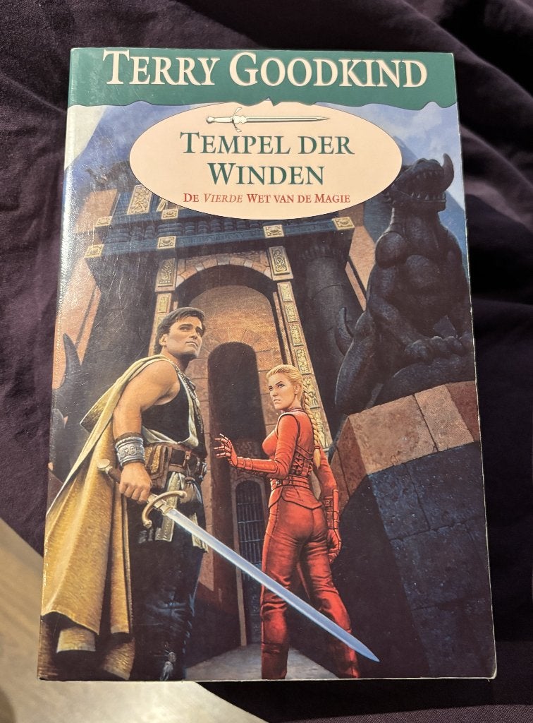 Terry Goodkind, Tempel der Winden, Ophalen of Verzenden, Gelezen, Terry Goodkind