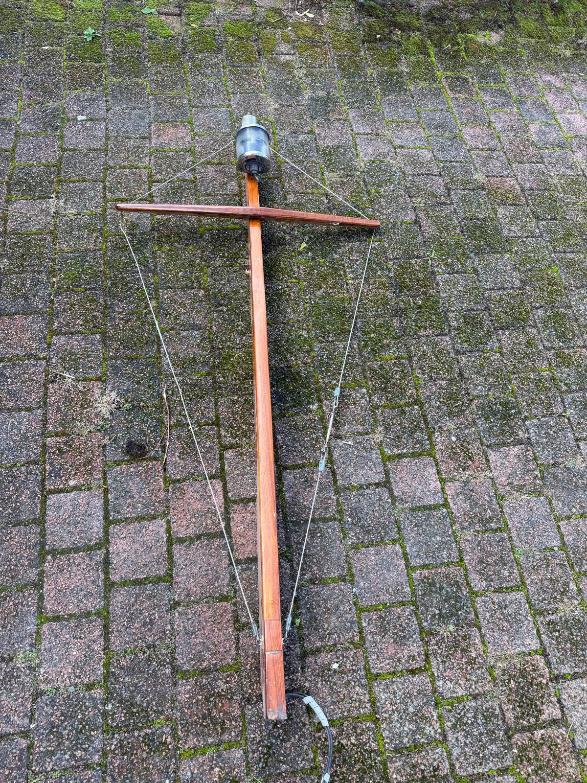 Houten mast met toplicht voor boot, Watersport en Boten, Ophalen, Gebruikt, Overige typen