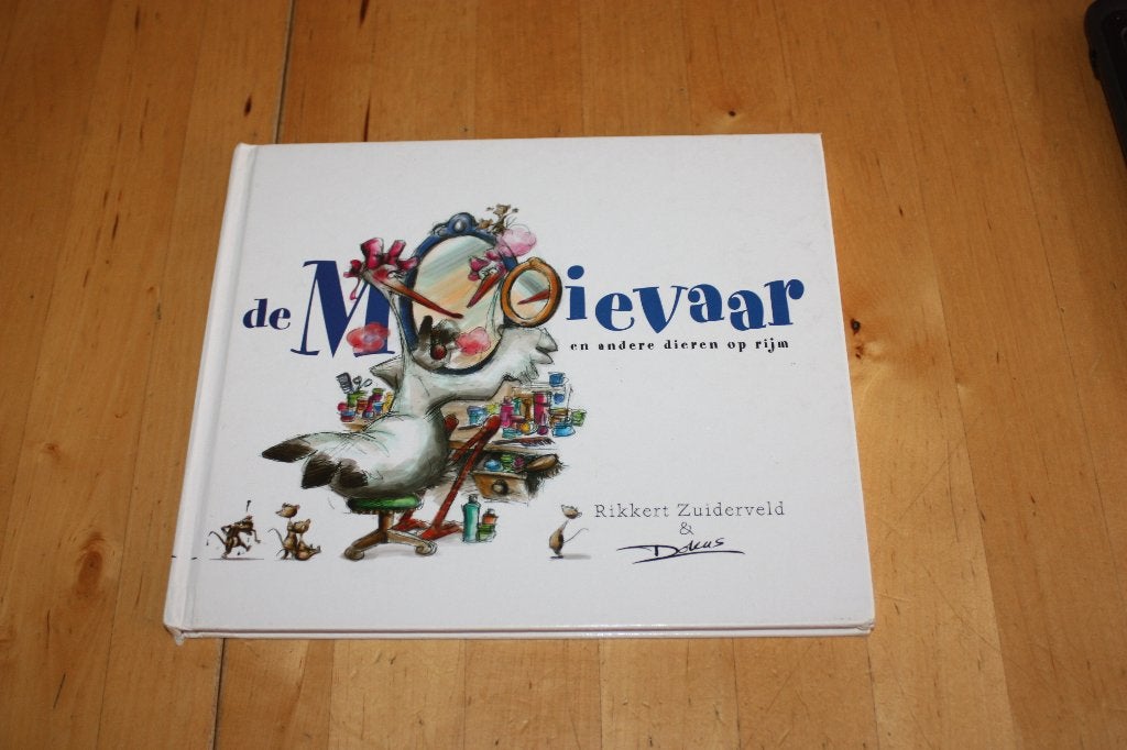 De mooievaar en andere dieren op rijm, Rikkert Zuiderveld, Boeken, Ophalen of Verzenden, Gelezen, Rikkert Zuiderveld, Fictie algemeen