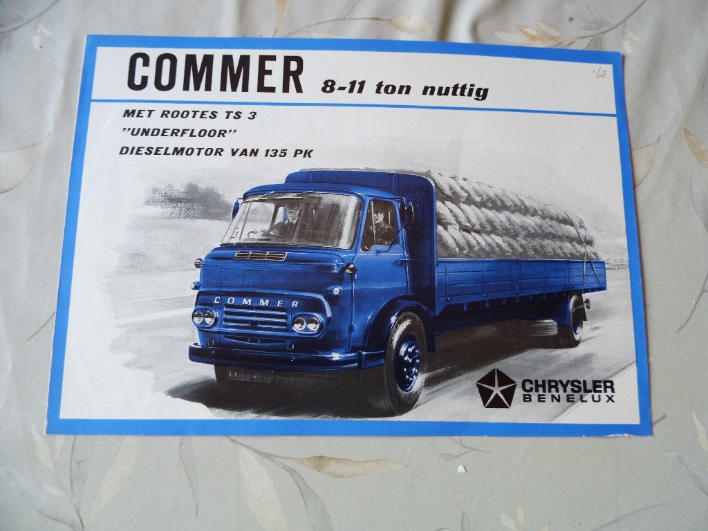 Commer 8 - 11 ton  Chrysler, Verzenden, Zo goed als nieuw, Overige merken