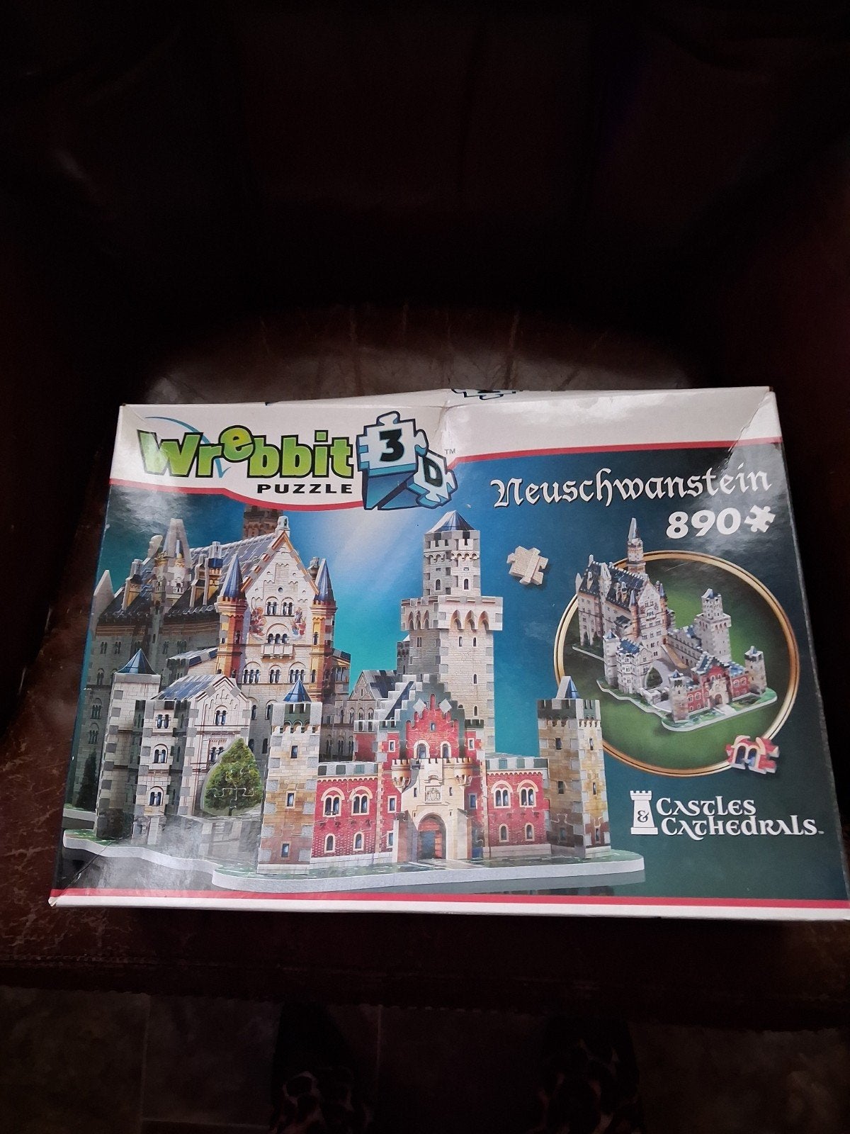 Te koop 3D puzzel van neuschwanstein.890stukjes, Ophalen of Verzenden, Minder dan 500 stukjes, Rubik's of 3D-puzzel