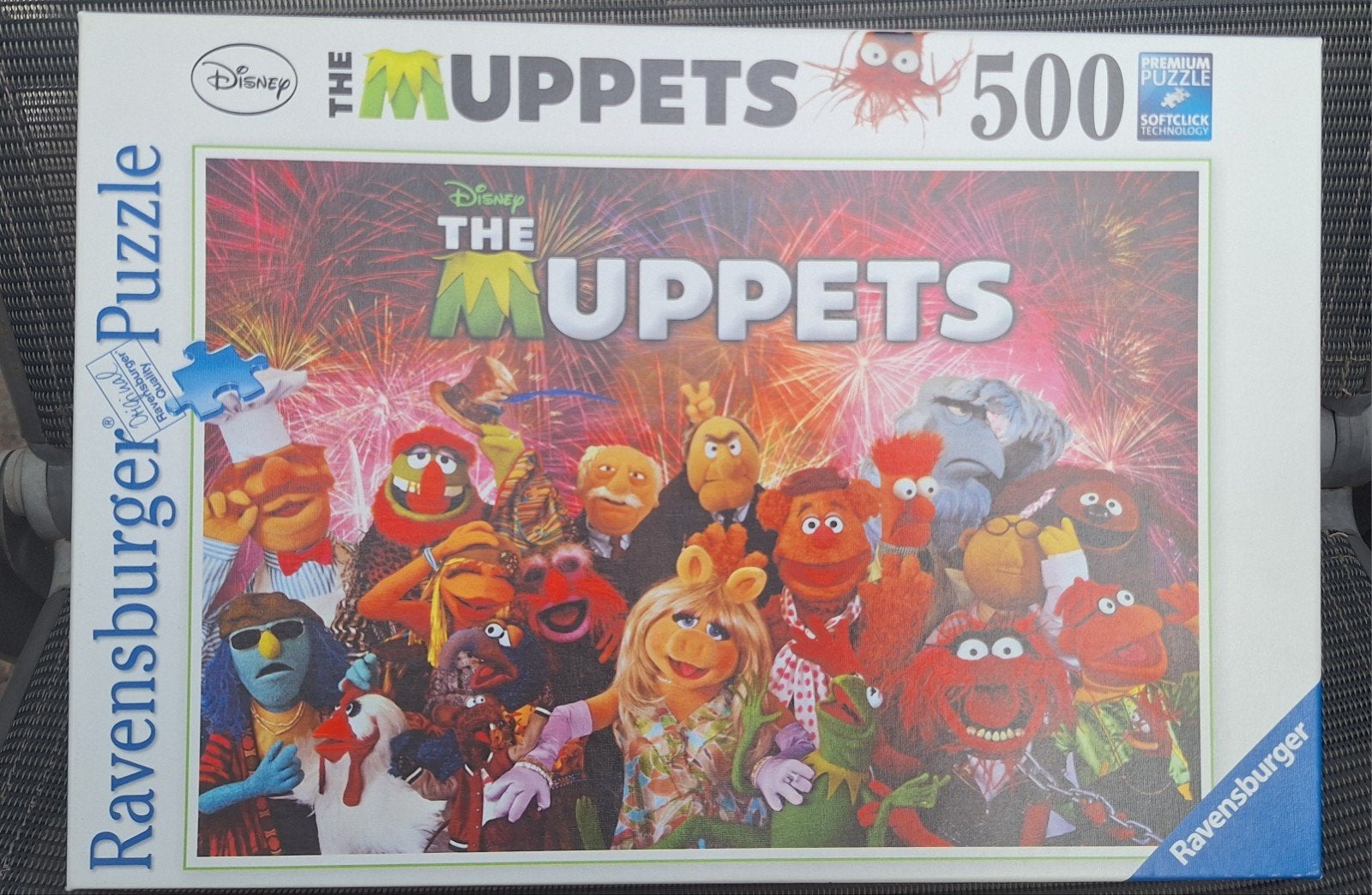 Ravensburger Disney The Muppets Legpuzzel 500 stukjes, Ophalen of Verzenden, 500 t/m 1500 stukjes, Zo goed als nieuw, Legpuzzel