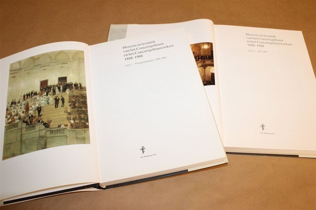 Concertgebouw & Orkest 1888-1988 — Complete Kroniek 2 Delen, Boeken, Ophalen of Verzenden, Gelezen