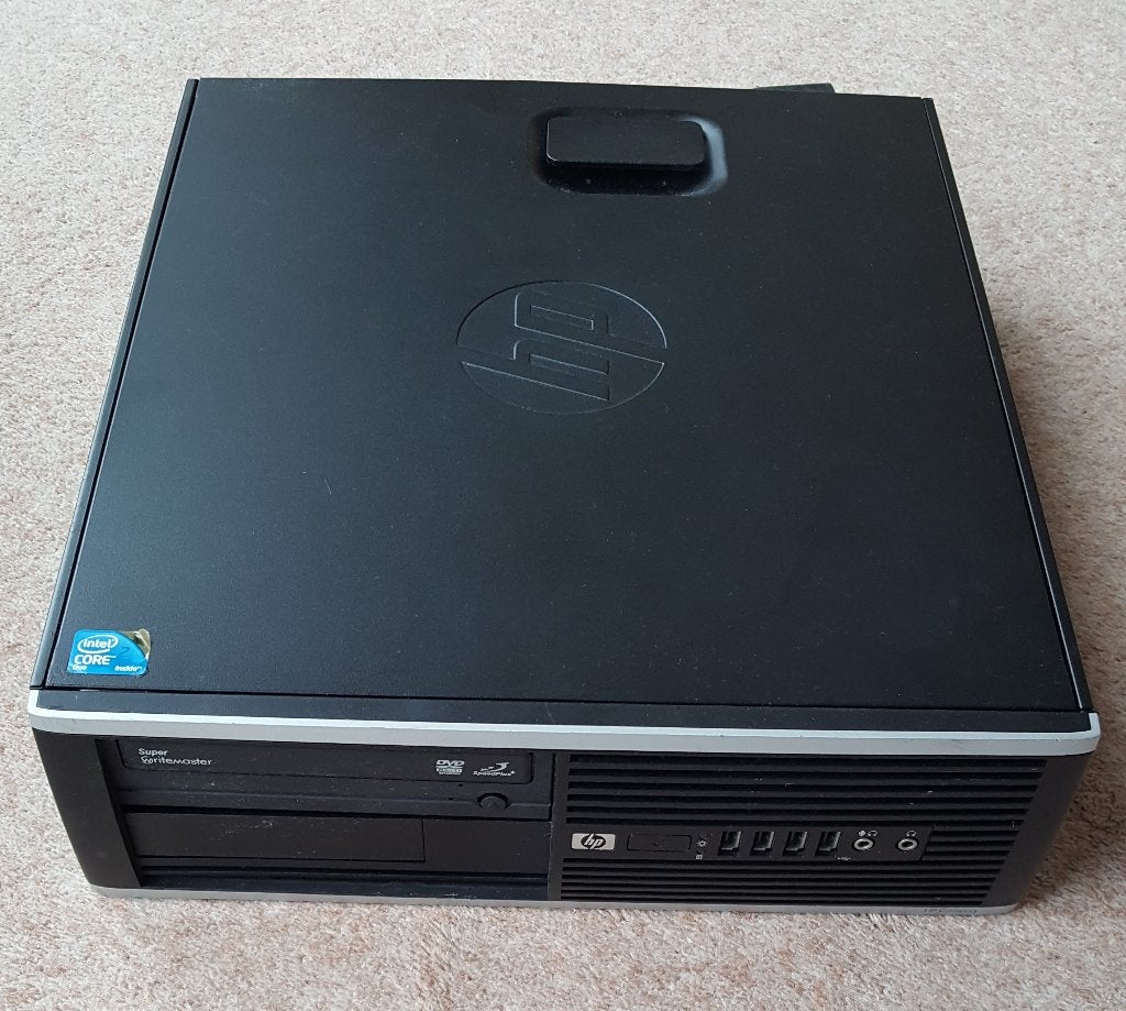 HP8000 Elite SFF Business PC - voor mailen en internetten, Ophalen, HDD, HP Desktop, Intel Celeron