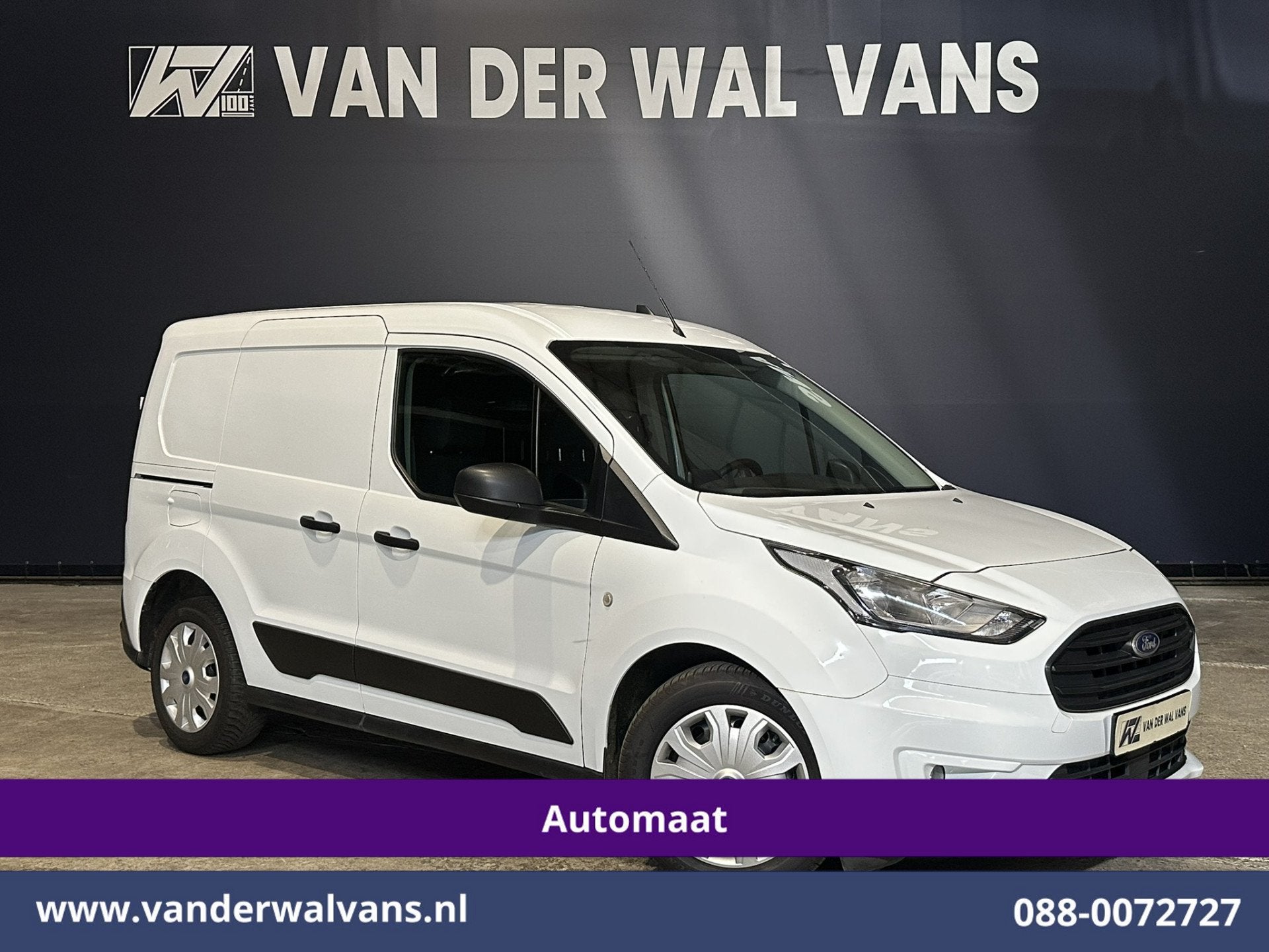 Ford Transit Connect 1.5 EcoBlue 100pk Automaat L1H1 Euro6 A, Auto's, 1390 kg, Stof, Gebruikt, 4 cilinders