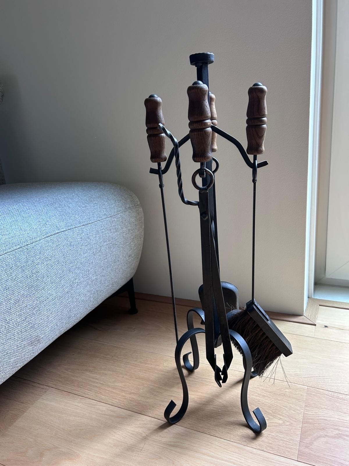 Haardstel met houten handvatten, Ophalen, Gebruikt, Overige soorten