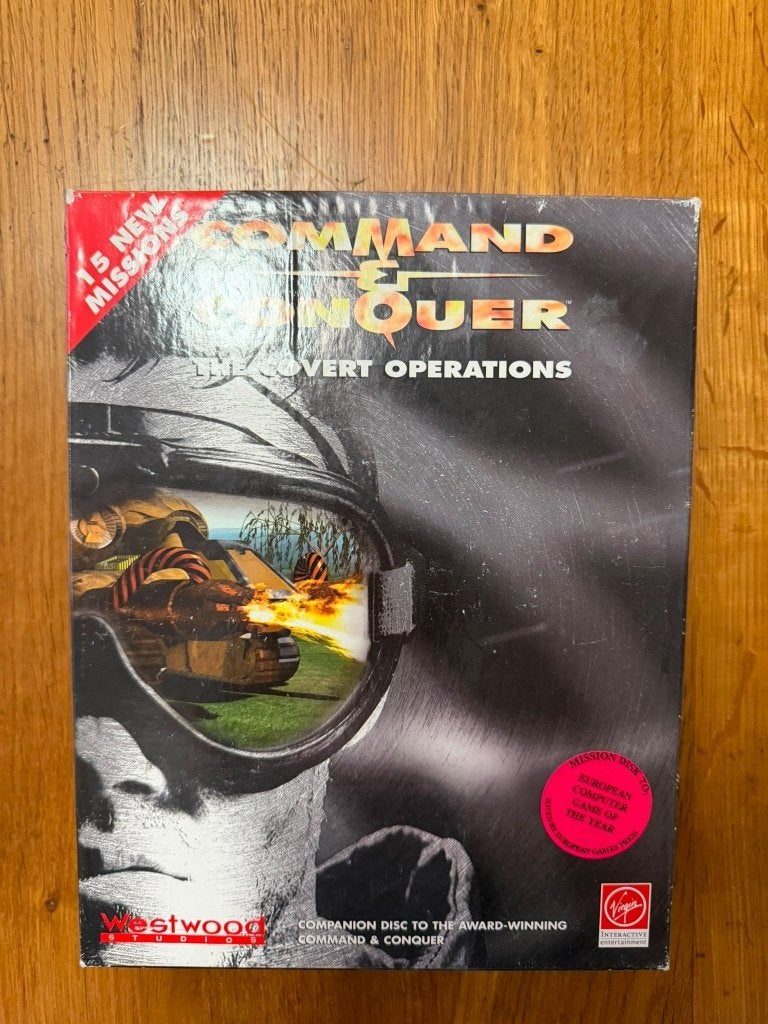 Command & Conquer + Covert Operations Big box compleet, Spelcomputers en Games, Games | Pc, Gebruikt, 1 speler, Ophalen of Verzenden