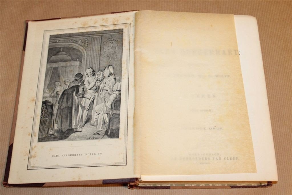 Historie Sara Burgerhart — Wolff & Deken [1901] Met ill., Ophalen of Verzenden