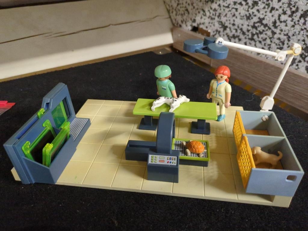 Playmobil 4346 Dierenarts Praktijk met Accessoires, Ophalen of Verzenden, Gebruikt, Complete set