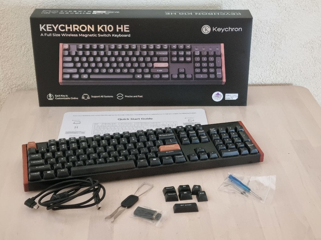 Keychron K10H-F1, Keychron, Ophalen of Verzenden, Zo goed als nieuw, Draadloos