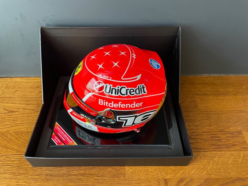 Charles Leclerq Special Ed. Ferrari Bell Helm 1:2 Monza 2026, Ophalen of Verzenden, Nieuw, Formule 1