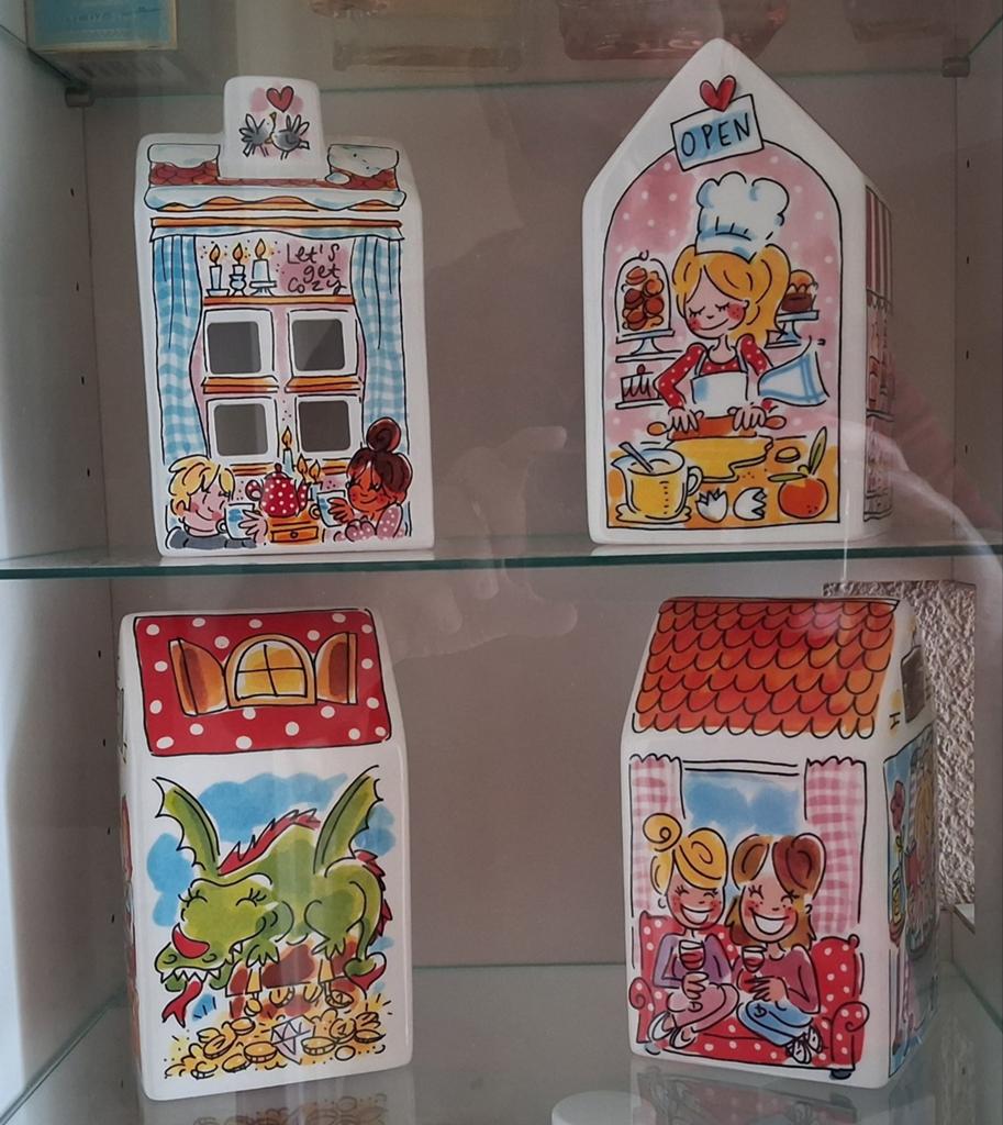 Blond Amsterdam huisjes/spaarpotten, Blond Amsterdam, Overige typen, Ophalen of Verzenden, Zo goed als nieuw