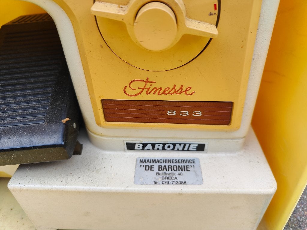 Vintage Finesse 833 Naaimachine - De Baronie Breda, Hobby en Vrije tijd, Ophalen, Gebruikt, Naaimachine, Singer