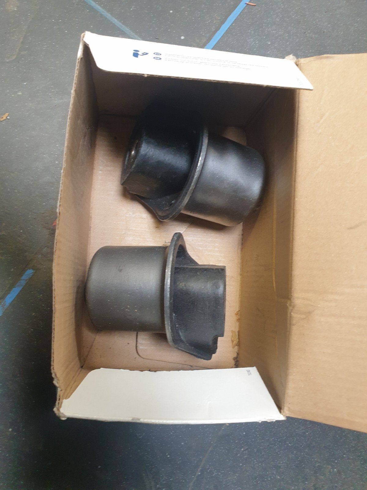 Achteras rubbers Golf 3 nieuw in doos, Ophalen, Nieuw, Volkswagen