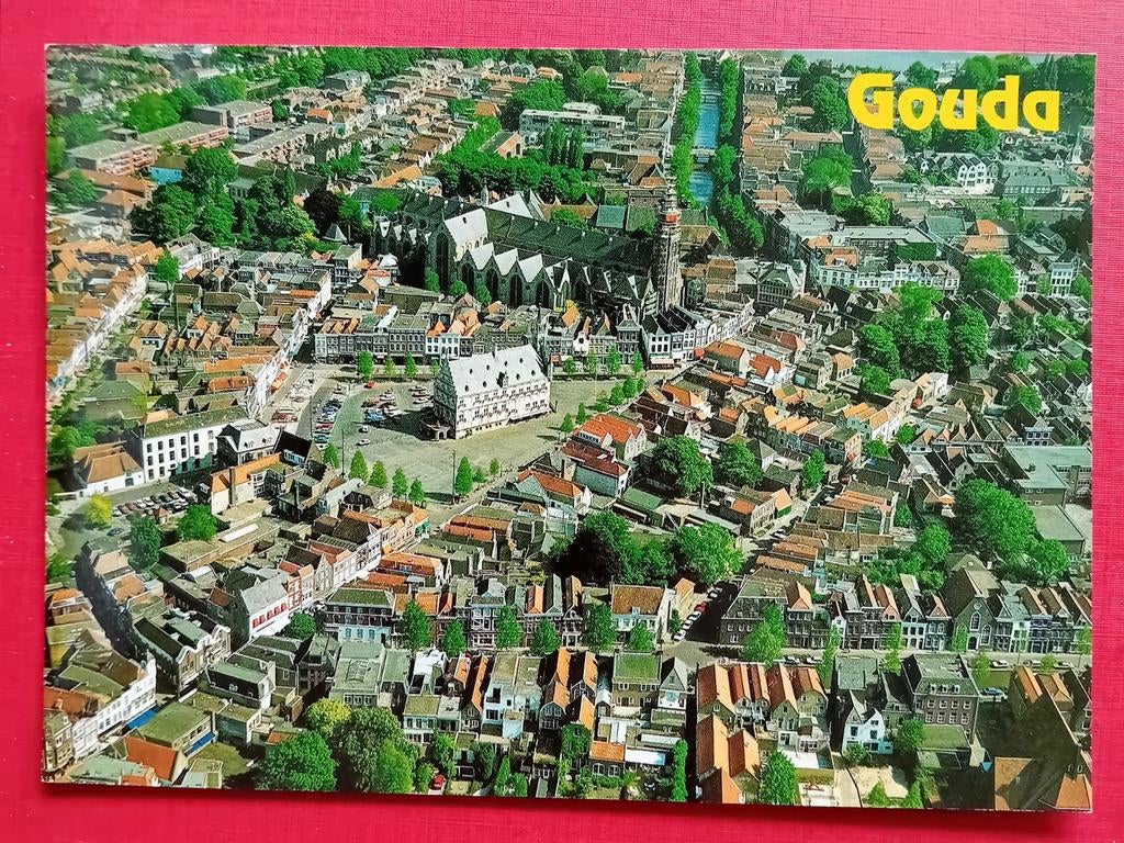Ansichtkaart Gouda, Ophalen of Verzenden, Zuid-Holland
