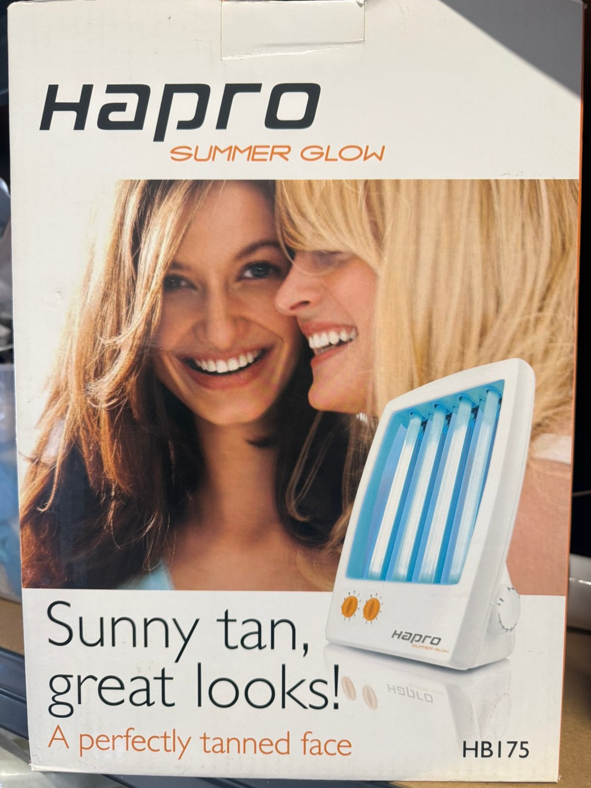 Hapro Summer Glow HB 175 gezichtsbruiner, Witgoed en Apparatuur, Zonnebanken en Gezichtsbruiners, Ophalen, Zo goed als nieuw, Gezichtsbruiner