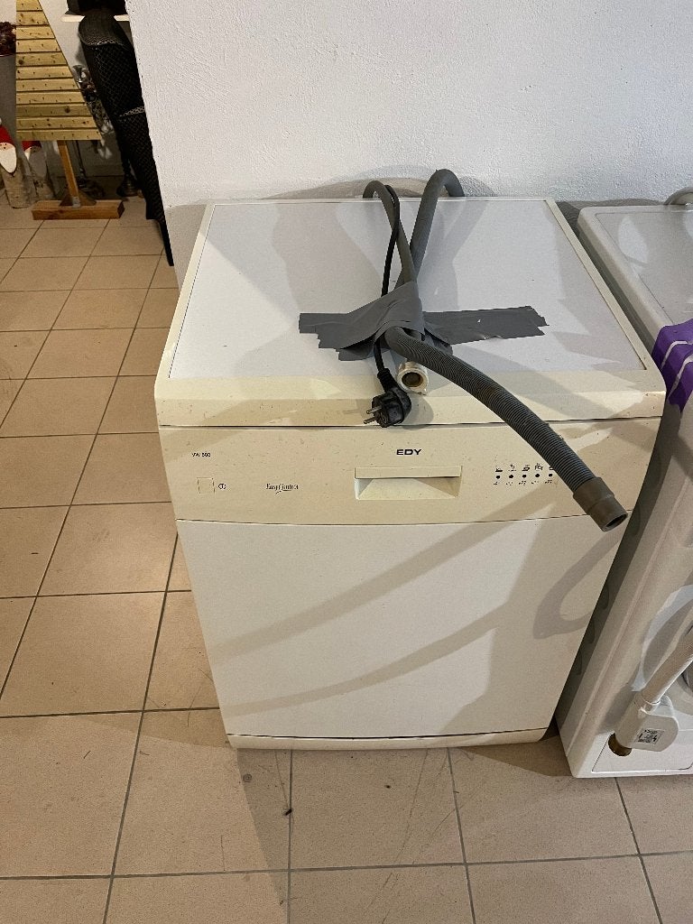 vaatwasser Edy, Ophalen, Gebruikt, Vrijstaand, 85 tot 90 cm